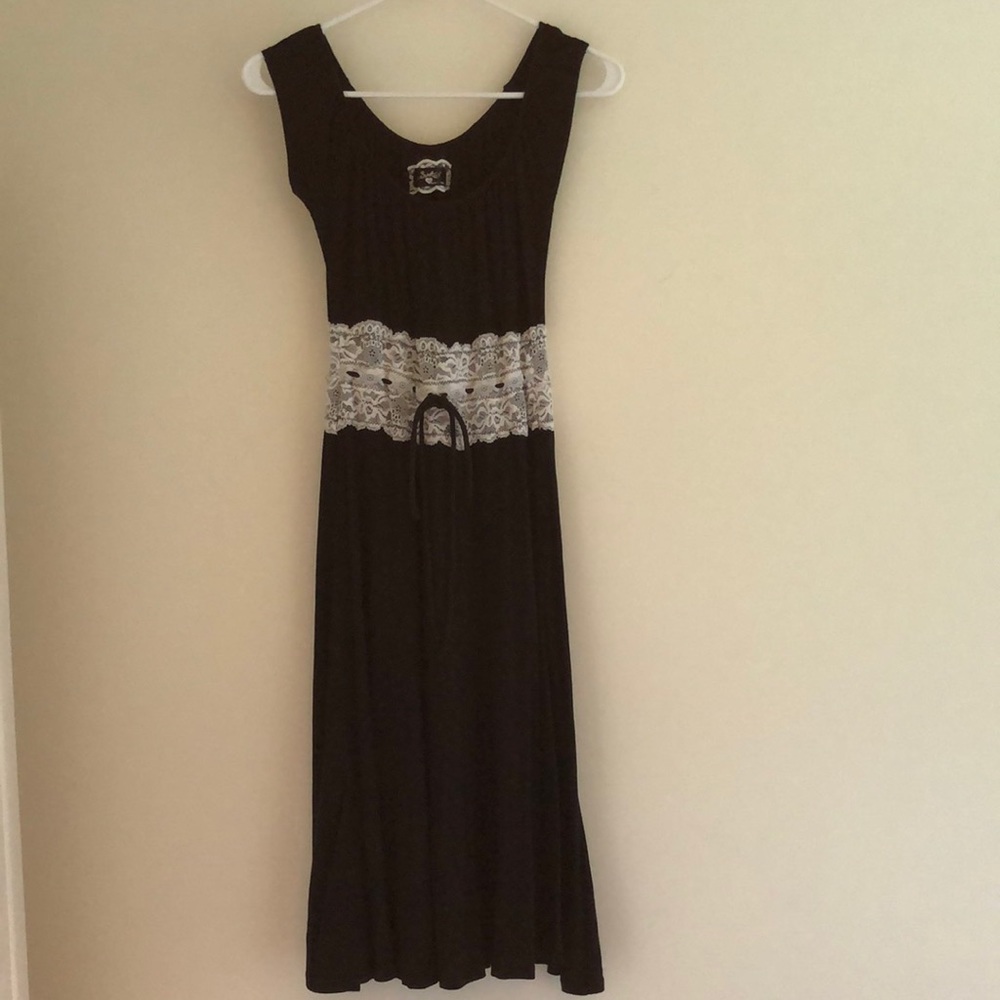Black with White Lace Sweeties Dress